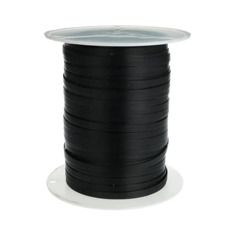 Deltec Cable Tie Without Double-Locking Head, Black Acetal for Temperatures up to 105 Degrees Celsius (221 F), Weather and Ultraviolet Resistant, Length of 304.8m (1000 Foot) Reel, Width of 12.7mm (0.5 Inch), Thickness of 1.52mm (0.06 Inch), Tensile Strength Rating of 1112 Newtons (250 Pounds), Can Be Cut to Any Desired Length, Special Pack
