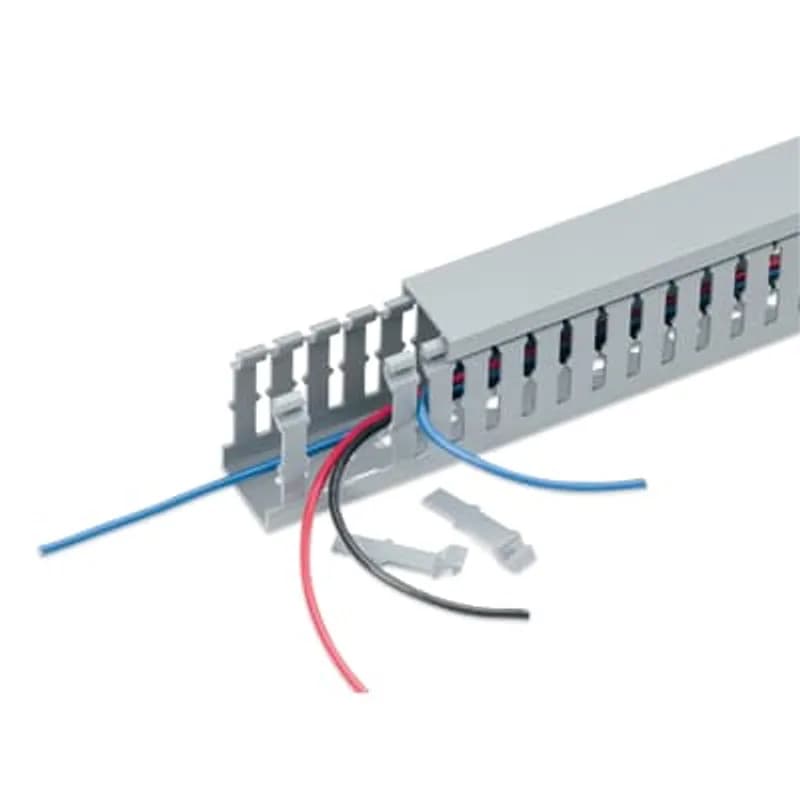 ABB - Installation Products TY1X2WHW6 - Wiring Duct Halogen Free Wide Slot 1 Inch X 2 Inch Modified PPE White