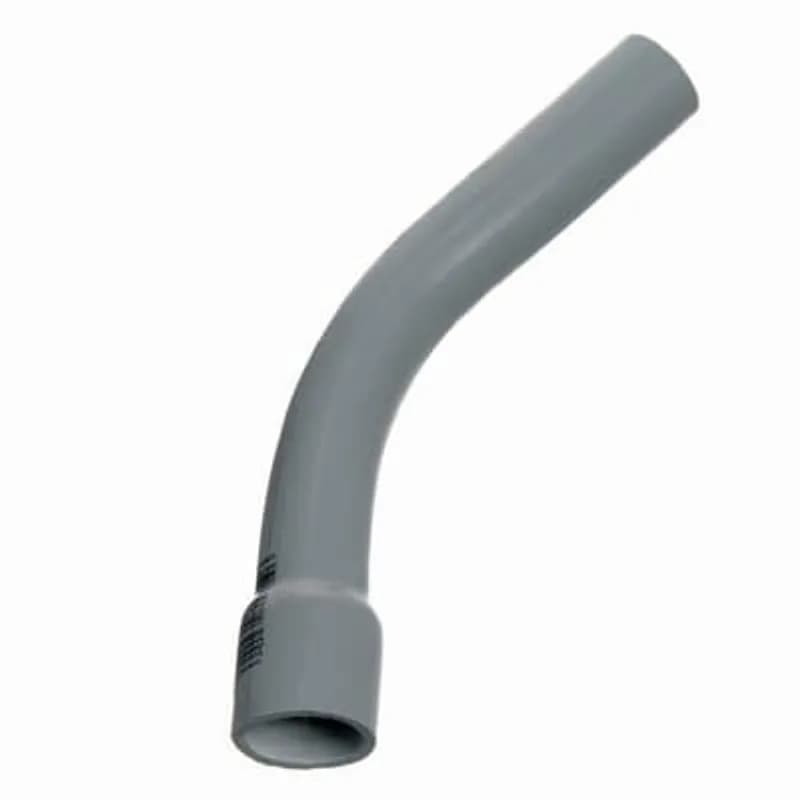 DB-120 Sweep Conduit Fitting, Size 5 Inches, Bend Radius 36 Inches, Bend Angle 45 Degrees, Material Non-Metallic