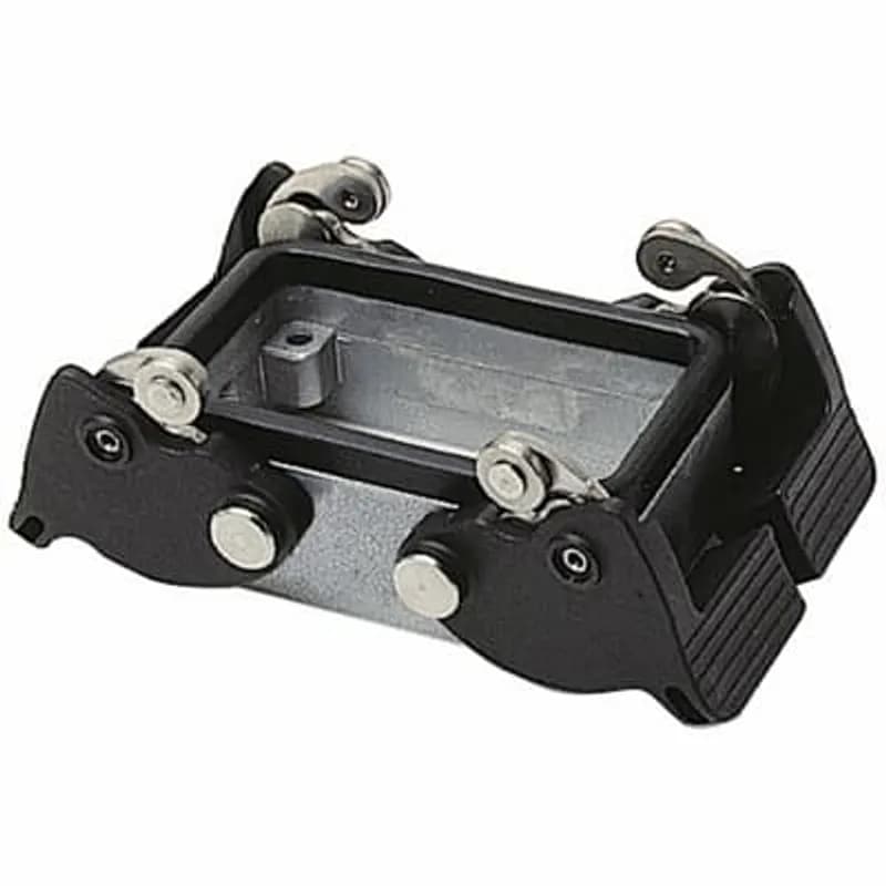 Double lever locking panel base for use with series B10, V3, and DD42.