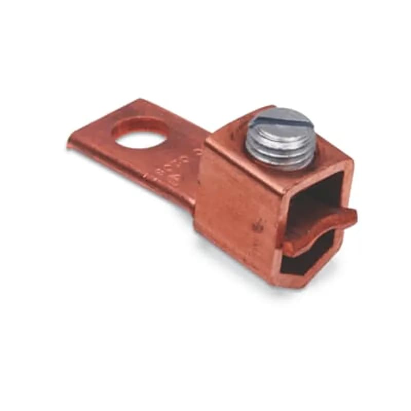 ABB - Installation Products STC0614 - Type STC - Copper Single-Conductor, One-Hole Mount (Straight Tang), Conductor Range 14 AWG-6 Str, Length 1-9/64 Inches, Width 3/8 Inch, Height 11/16 Inch