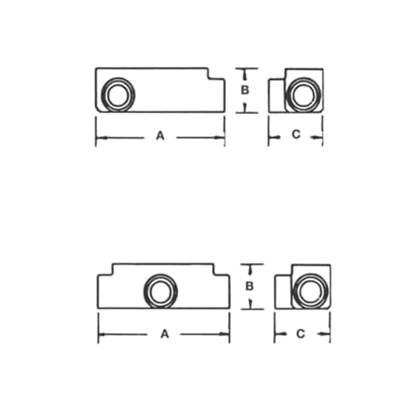 ABB - Installation Products CILRL-1 1/2 - Conduit Fitting for Rigid and EMT Conduit, LRL Type with Cover and Gasket, Cast Aluminum 1-1/2 inch