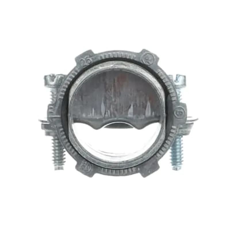 ABB - Installation Products CI808 - Fitting, Two Screw, Trade Size 1 Inch, Clamping Range 0.50 Inch-1.04 Inch, Width 2 Inches, Zinc Alloy, Suggested Application NMD90 4/2-2/2, 8/3-4/3