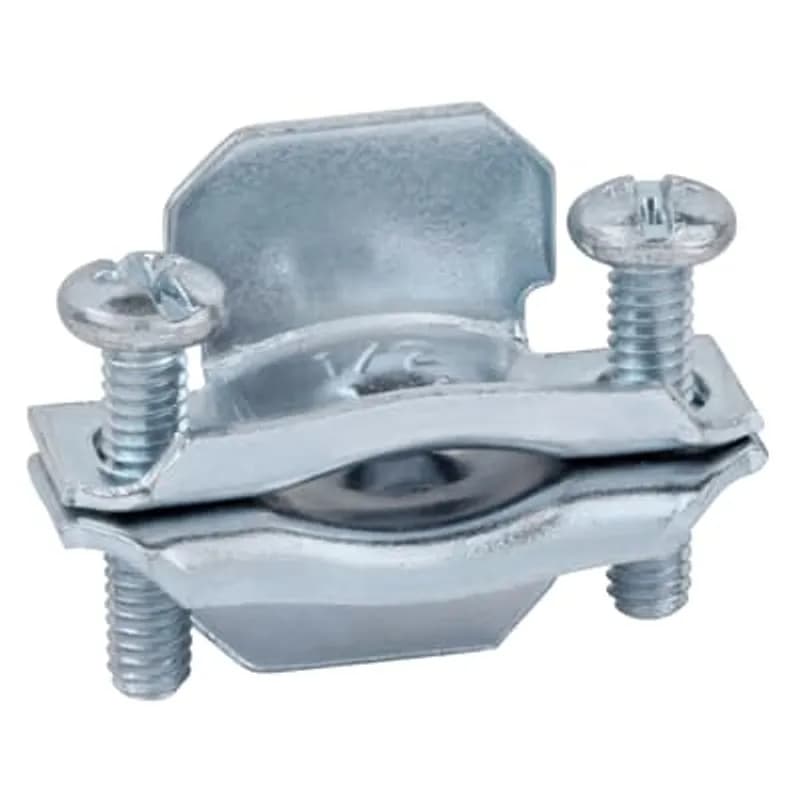 ABB - Installation Products CI2061 - Connector, Two Screw, Trade Size 3/4 Inch, Clamping Range 0.15 Inch - 0.90 Inch, Steel, Suggested Application NMD90 10/2-6/2, 10/3-6/3