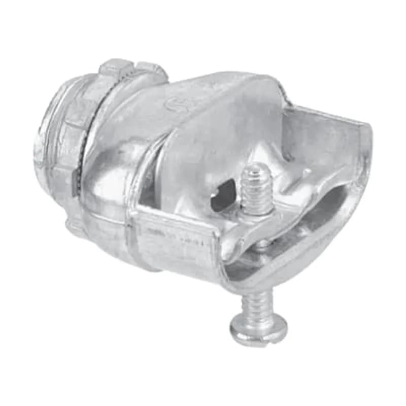 ABB - Installation Products CI2175 - Connector, Duplex, Trade Size 3/8 Inch, Clamping Range 0.15 Inch - 0.65 Inch, Zinc Alloy, Suggested Application NMD90 14/2-10/2, 14/3-10/3 and AC90 14/2-10/2, 14/3-10/3, 14/4-12/4