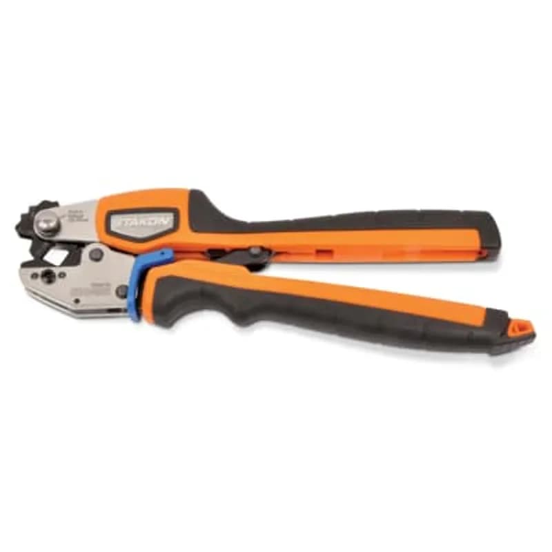 Ergonomic Hand Tool for Crimping D, E, F, G, H Non-insulated Terminals (Tubular Only)