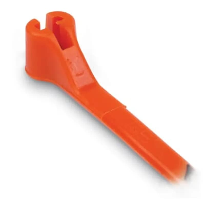 ABB - Installation Products TY29M-3 - High Performance Cable Tie, Orange Color Nylon 6.6, Length of 770mm (30.3 Inches) for Bundle Diameter up to 229mm (9.02 Inches), Width of 6.9mm (0.27 Inch), Tensile Strength Rating of 534 Newtons (120 Pounds), Operating Temperature of -60 Degrees Celsius (-76 F) to 85 Degrees Celsius (185 F)