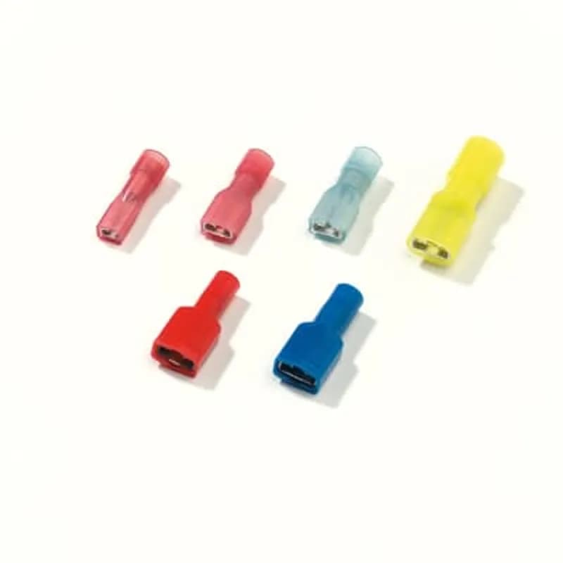 ABB - Installation Products RB63V - Polycarbonate Insulated Female Disconnect Terminal Brazed Barrel Wire Range 1.5-2.5 millimeters squared Tab Size 6.3mm x .8mm