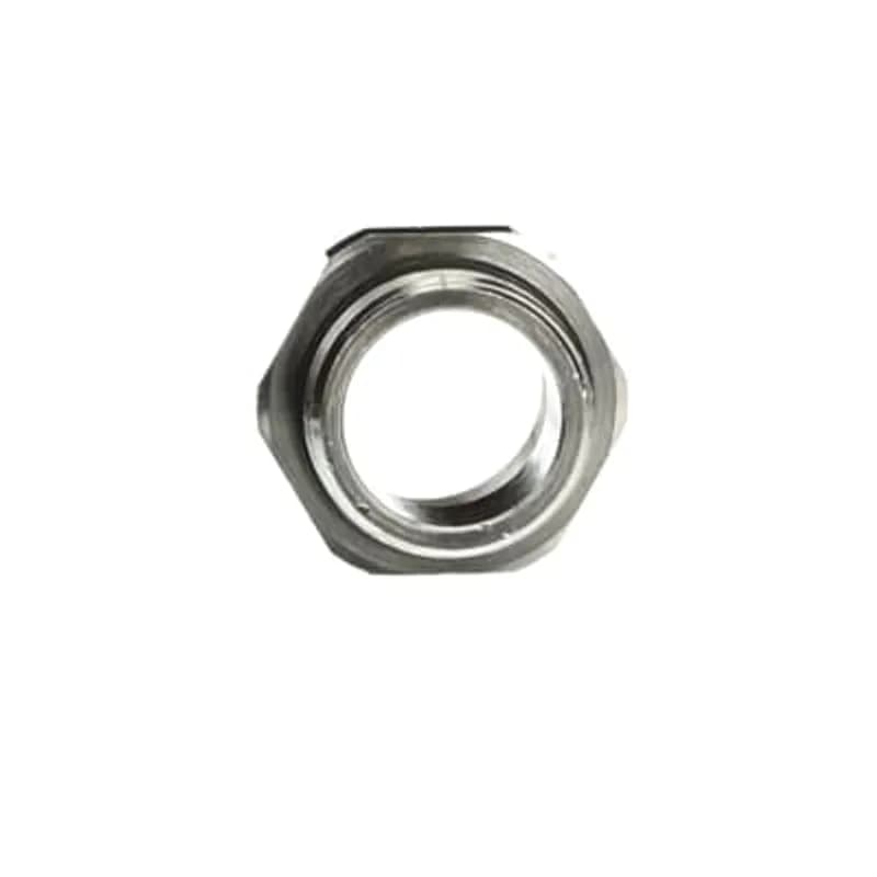 Metric PG16 to 1/2 Inch NPT thread adapter.