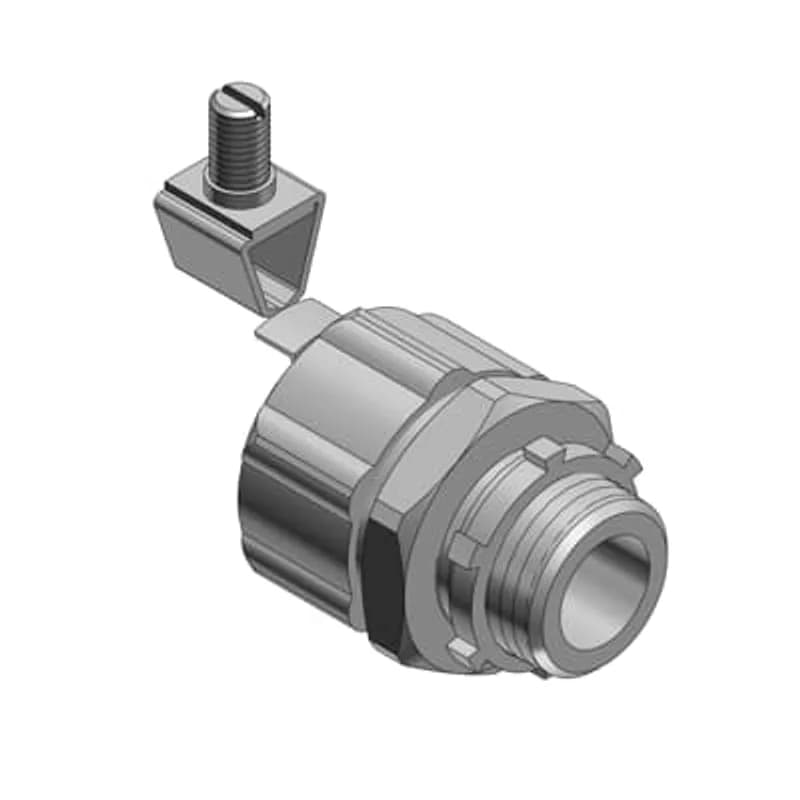 ABB - Installation Products 5233ALGR - 3/4 Inch Aluminum Liquidtight Grounding Connector, Non-insulated