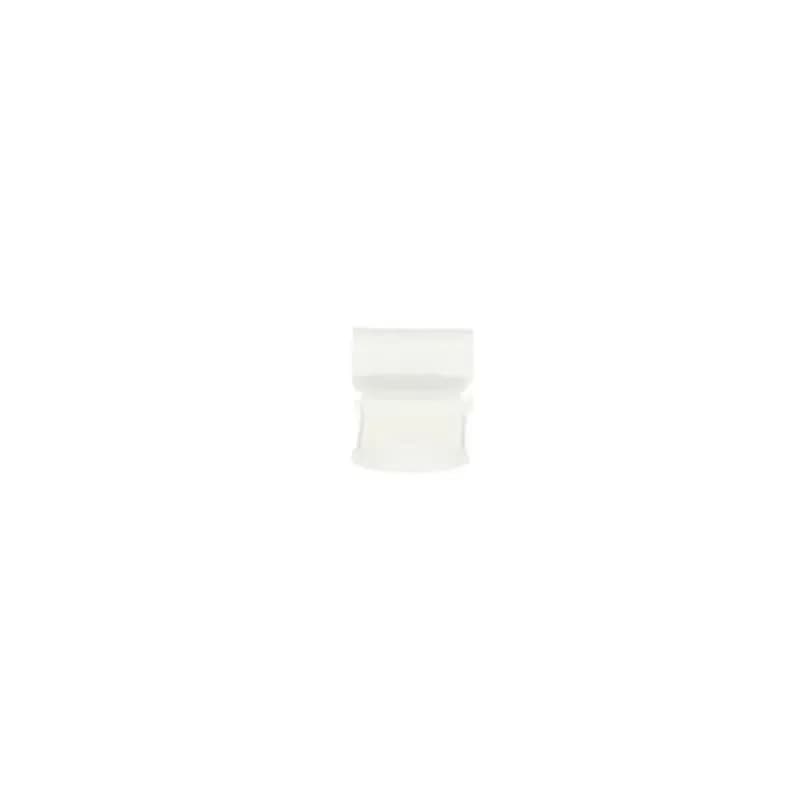 Plain Edge Cable Clamp, Natural Nylon 6.6 for Temperatures up to 85 Degrees Celsius (185 F), Width of 9.53mm (0.375 Inches), Thickness of 1.27mm (0.50 Inches), Hole Diameter of 4.3mm (0.170 Inches), #8 Screw Mounting with Closed Diameter of 4.7mm (0.187 Inches)