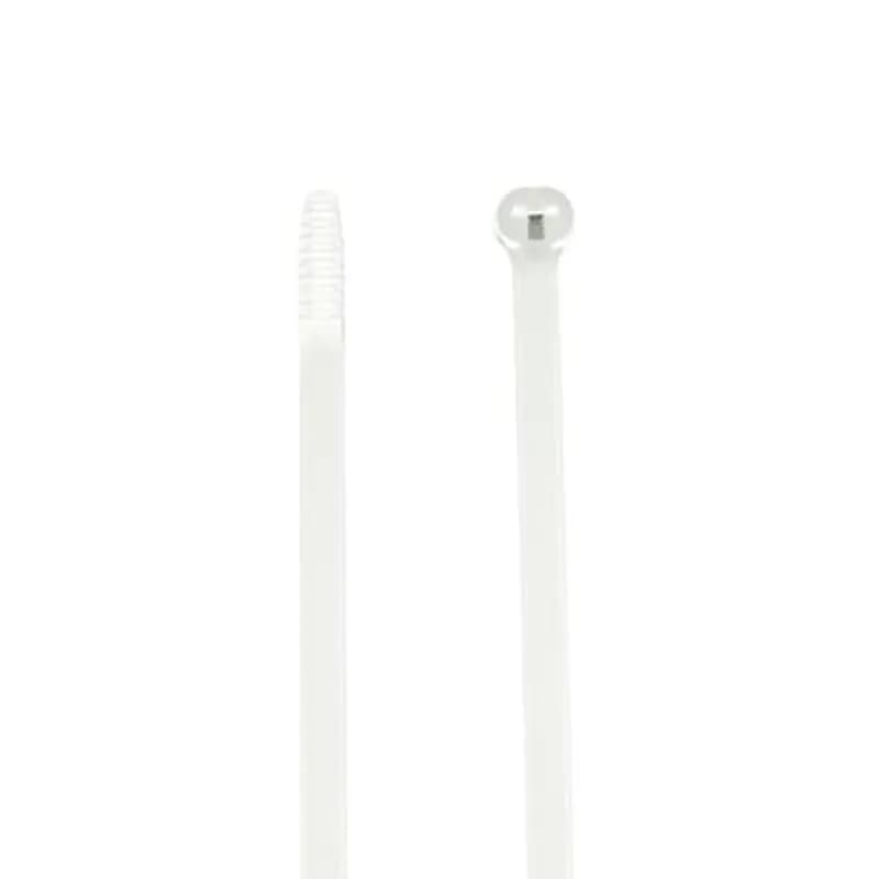 High Performance Cable Tie, Black Color Nylon 6.6, Length of 340mm (13.4 Inches) for Bundle Diameter up to 102mm (4 Inches), Width of 6.86mm (0.27 Inch), Tensile Strength Rating of 534 Newtons (120 Pounds), Operating Temperature of -30 Degrees Celsius (-22 F) to 85 Degrees Celsius (185 F), Bulk Pack
