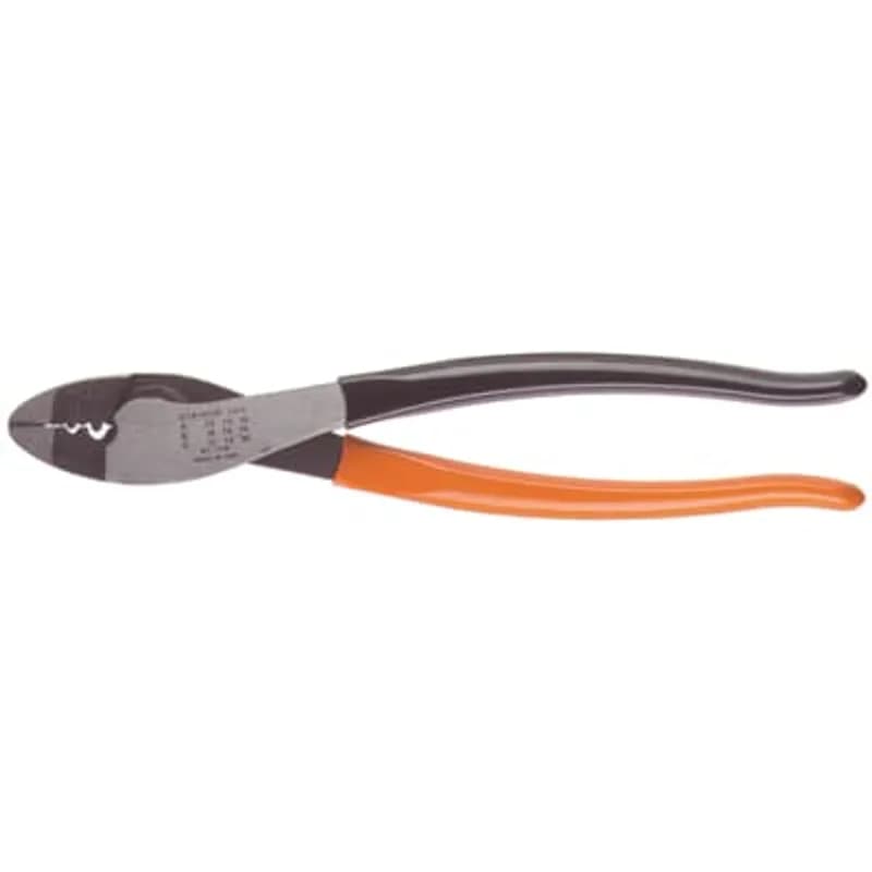 ABB - Installation Products WT111M - Hand Tool (Plier-Type) for Installing A, B, C, PT Non-insulated Terminals and Splices, Includes Wire Cutter