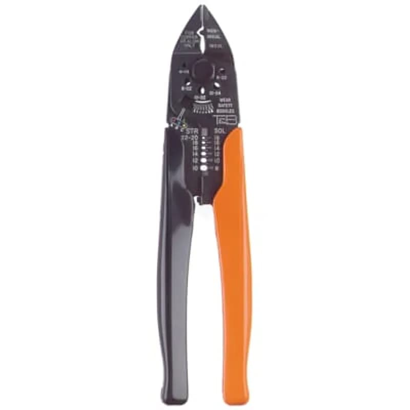 ABB - Installation Products WT2000 - Hand Tool (Plier-Type) for Installing A, B, C: AB, PT, RA,RB, RC Insulated and Non-insulated Terminal and Splices, Includes Wire Cutter and Stripper
