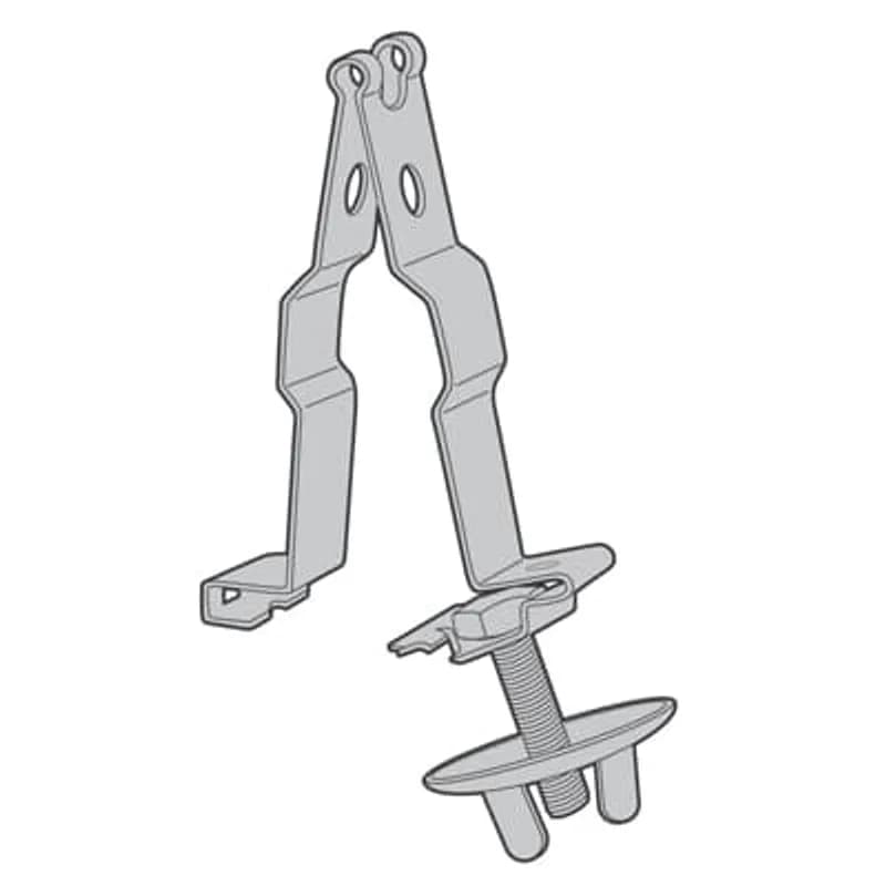 ABB - Installation Products SSF-TS5/8 - Clip, Independent Support, Grid Size 15/16 Inch, Stud Length 5/8 Inch