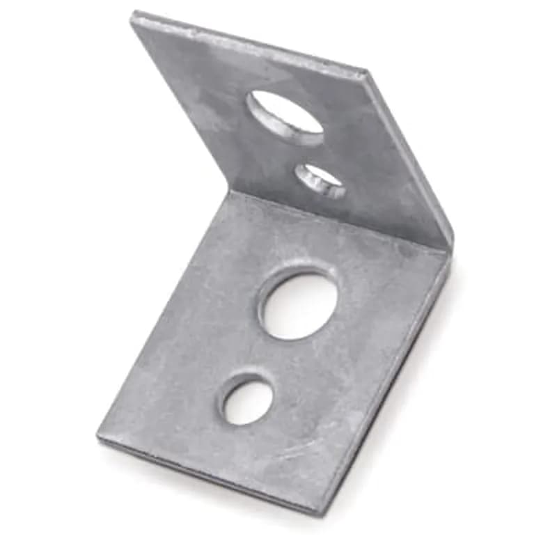 ABB - Installation Products SSF-HSAB - Bracket, Short Angle, Hole Size 1/4 Inch, Steel