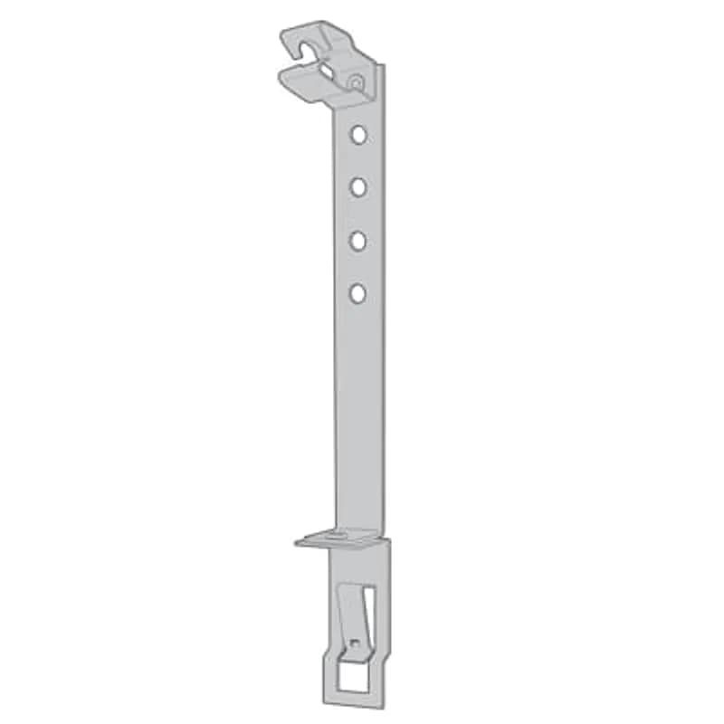 ABB - Installation Products SSF-TA7-S1/2 - Adjustable Box and Conduit Support Bracket for T-Grid, with 1/2 Inch Snap-In Conduit Clip