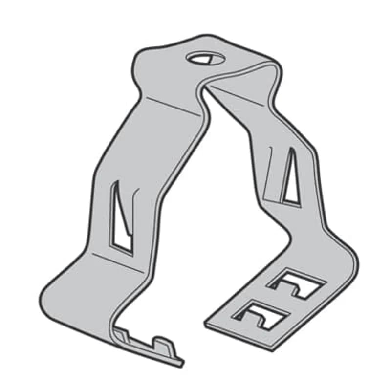 ABB - Installation Products SSF-CC1 1/2 - Clip, Conduit, Conduit Size 1-1/2 Inch, Mounting Hole 9/32 Inch Plain, Steel