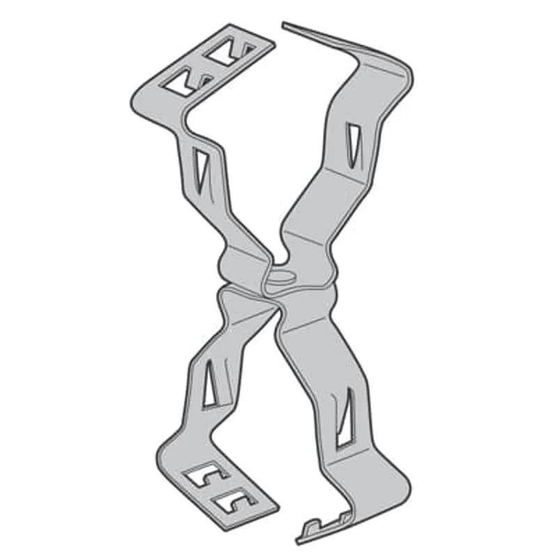 ABB - Installation Products SSF-CC1-C1/2 3/4 - Clip, Back to Back Conduit, Conduit Size 1/2 Inch or 3/4 Inch - 1 Inch, Steel
