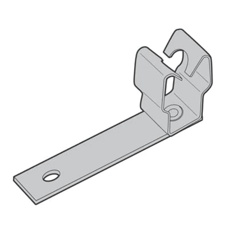 ABB - Installation Products SSF-CS1/2-FB - Bracket, Nailing, Conduit Size 1/2 Inch, Steel, Riveted to Snap-In Conduit Clip