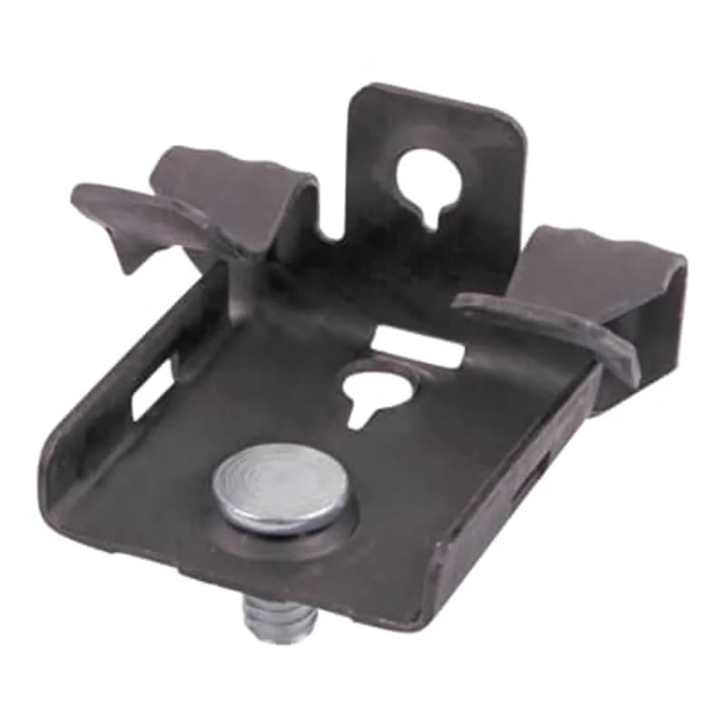 ABB - Installation Products SSF-BH1/4S - Clip, Hammer-On Flange, Flange Thickness 1/8 Inch - 1/4 Inch, Threaded Opening 1/4 - 20, Steel, with Stud
