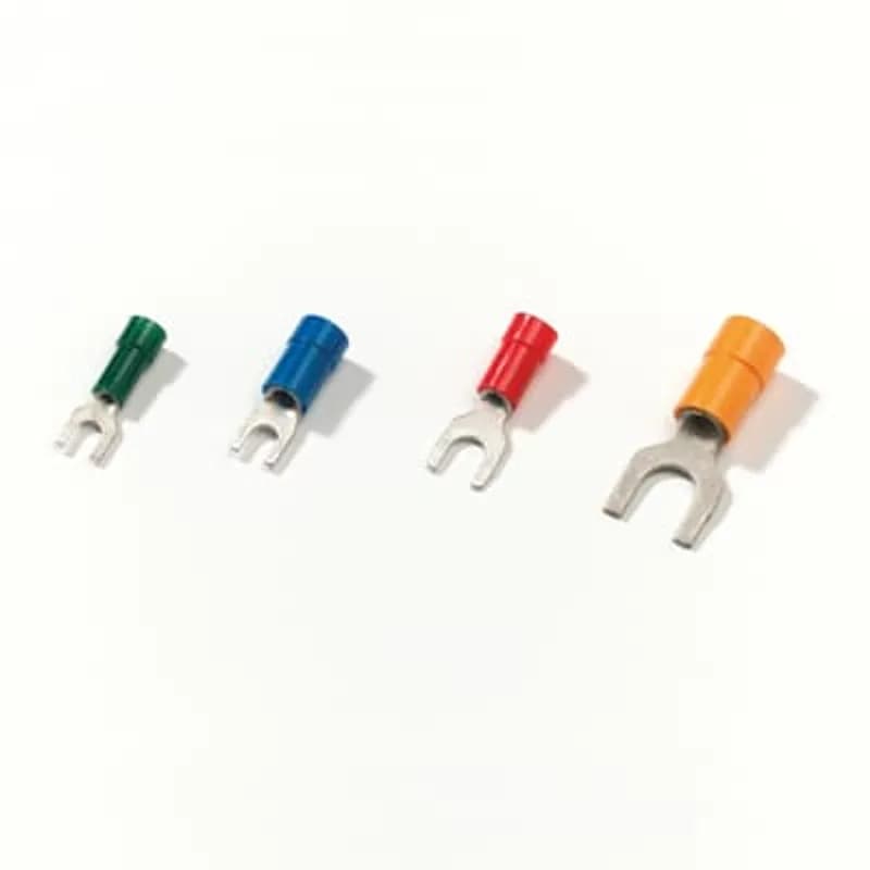 ABB - Installation Products RA4F - Polycarbonate Insulated Fork Terminal .5-1.5 millimeters squared Bolt Hole M 4