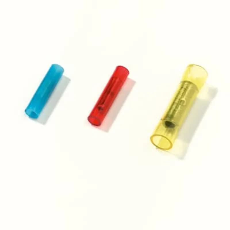 Polycarbonate Insulated Butt Splice Wire Range 4.0-6.0 Millimeters Squared, Yellow