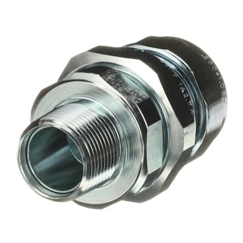 ABB - Installation Products STX100-467S - Star Teck hazardous location steel jacketed cable fitting. Hub size of 1 inch. Range over jacket from 0.880 - 1.065 inch.