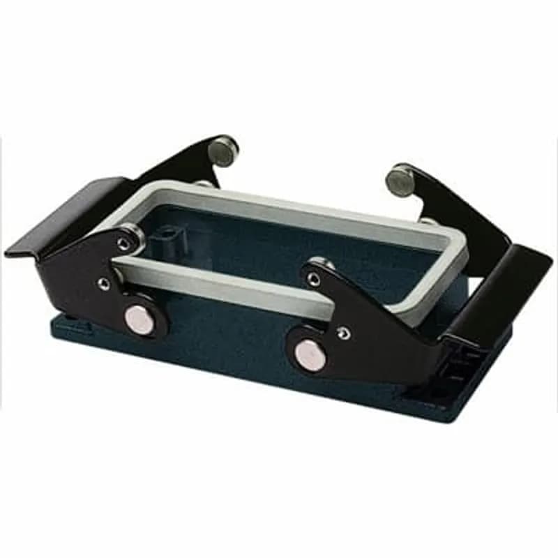 ABB - Installation Products PB116T - Double lever black locking panel base for use with T16 series.