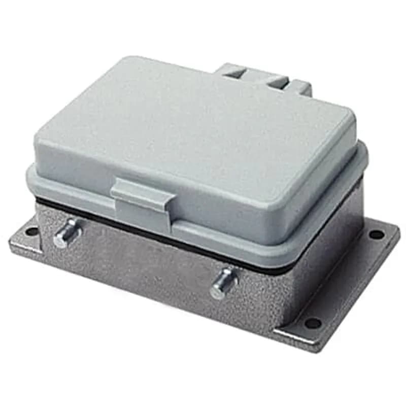 Double post panel base with access cover for use with series A32 and D50.