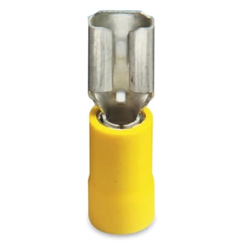 ABB - Installation Products RA18-250FL - Nylon Insulated Female Disconnect 250 Series Wire Range 22-18 STR Tabe Size 0.250 x 0.032 Color Red