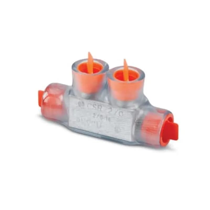 ABB - Installation Products CSR 2/0 - Aluminum Multi-Tap Encapsulated Splice One-Way Configuration - 2 Outlets, Wire Range #14-2/0, Screw Size 3/8 Hex