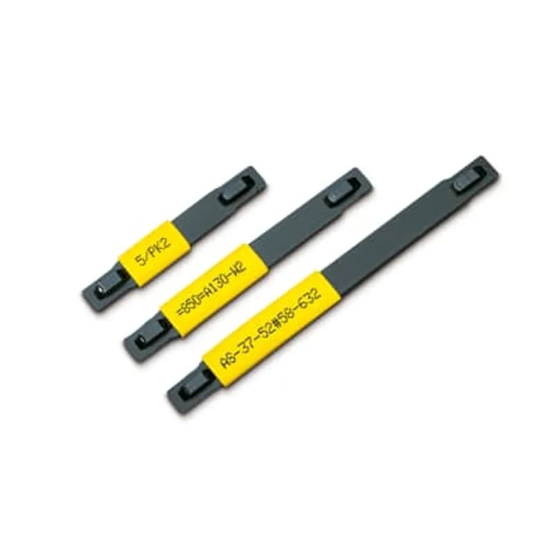 ABB - Installation Products SMK244-4-N - SMK Series PLUS Vinyl Sleeve Marker on a Compact Disc - Holders: use with Holders SMKH or SMOH, Color Yellow, Legend N, Packaging Bags