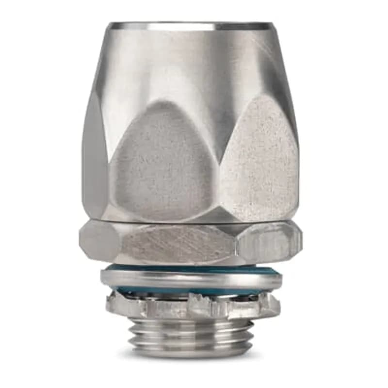 ABB - Installation Products 6305SST - 1-1/4 Inch Stainless Steel Type A Liquidtight Straight Connector With Santoprene Sealing Gasket and Stainless Steel Retaining Ring