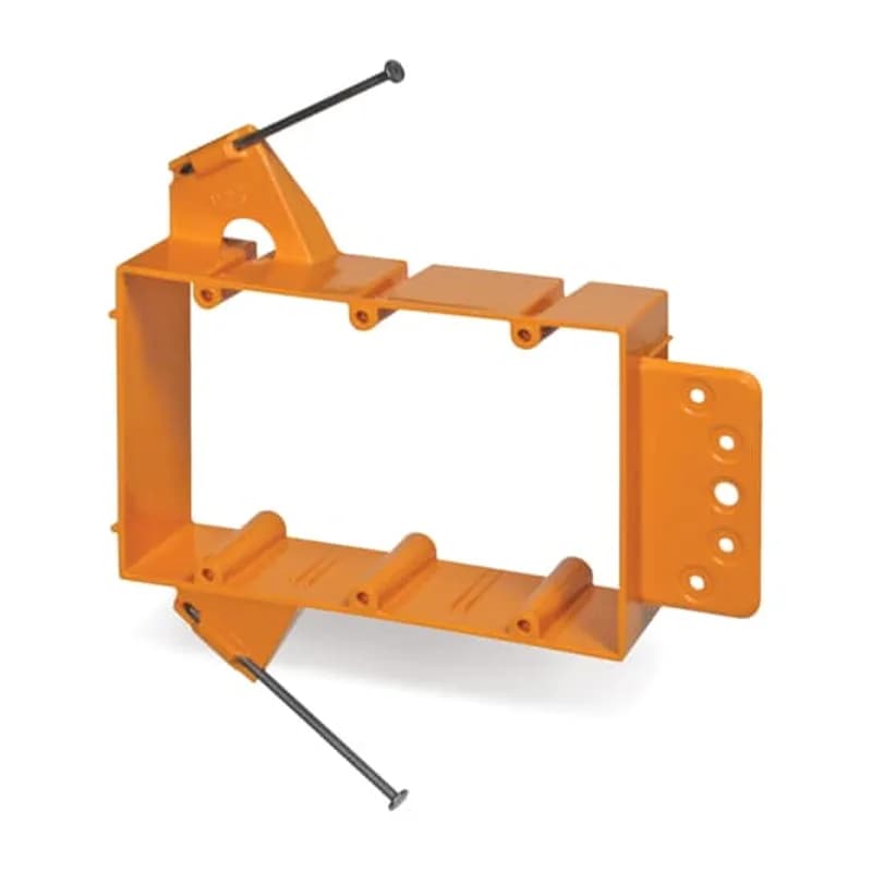 ABB - Installation Products SC300A - Three-Gang Low-Voltage Bracket, Color Orange, Material Non-Metallic