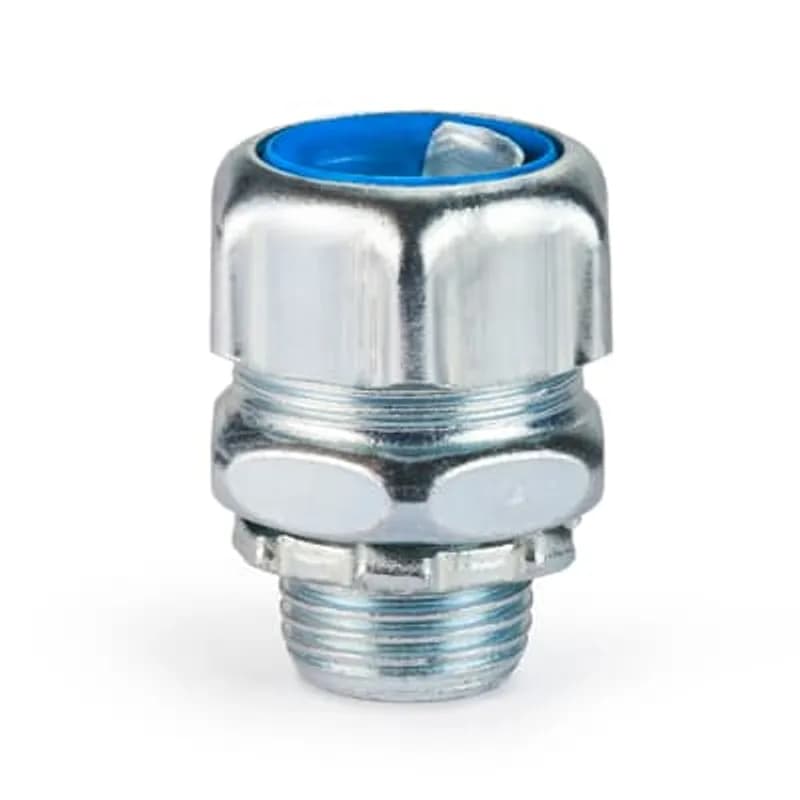 ABB - Installation Products 5333-SG - 3/4 Inch Steel Insulated Liquidtight Connector With Sealing Gasket