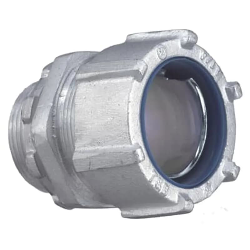 ABB - Installation Products 5233AL-SG - 3/4 Inch Aluminum Liquidtight Connector With Sealing Gasket, Non-insulated