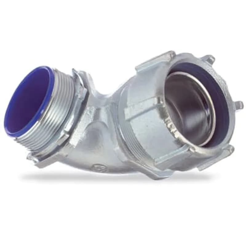 ABB - Installation Products 5357-SG - 2 Inch 90 Degree Malleable Iron Insulated Connector With Sealing Gasket