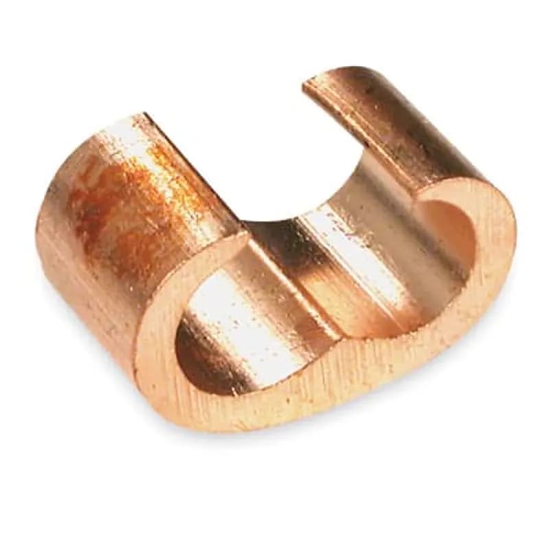 ABB - Installation Products 54790 - Copper C-Tap, Wire Range Main: 750 Branch 750-4/0, Plain Finish, Die Code 125H, Die Color Code N/A, Number of Crimps 3