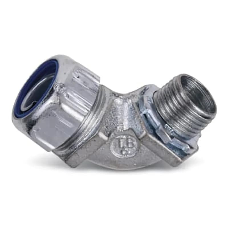 ABB - Installation Products 5258AL - 2-1/2 Inch 90 Degree Aluminum Liquidtight Connector, Non-insulated