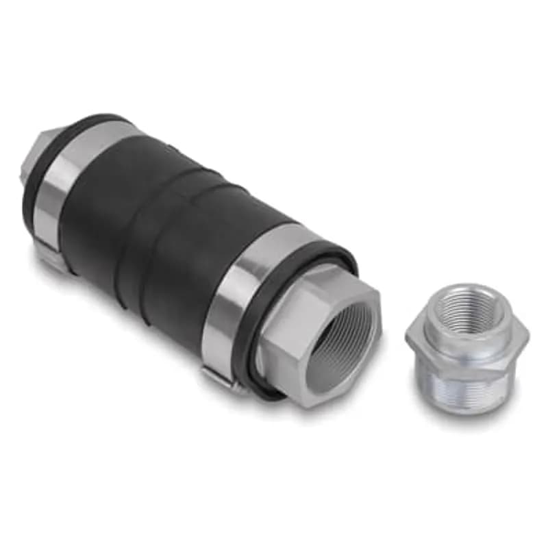 ABB - Installation Products XD012-TB - 5 Inch XD Cast Iron Expansion/Deflection Coupling with Electro Zinc Plating
