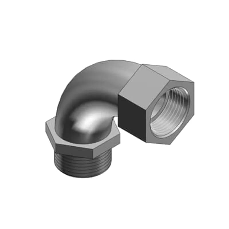 ABB - Installation Products 462 - 1 Inch Bushed Elbow, Malleable Iron for Use with Rigid/IMC Conduit