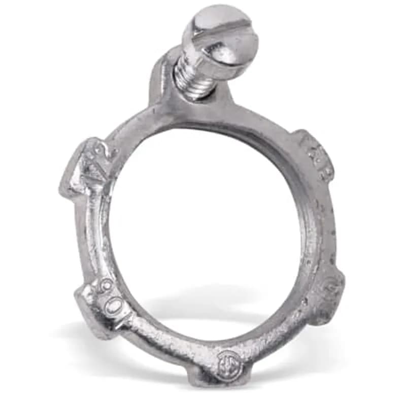 ABB - Installation Products 109 - 1-1/4 Inch Bonding Locknut, Hardened Steel for Use With Rigid/IMC Conduit