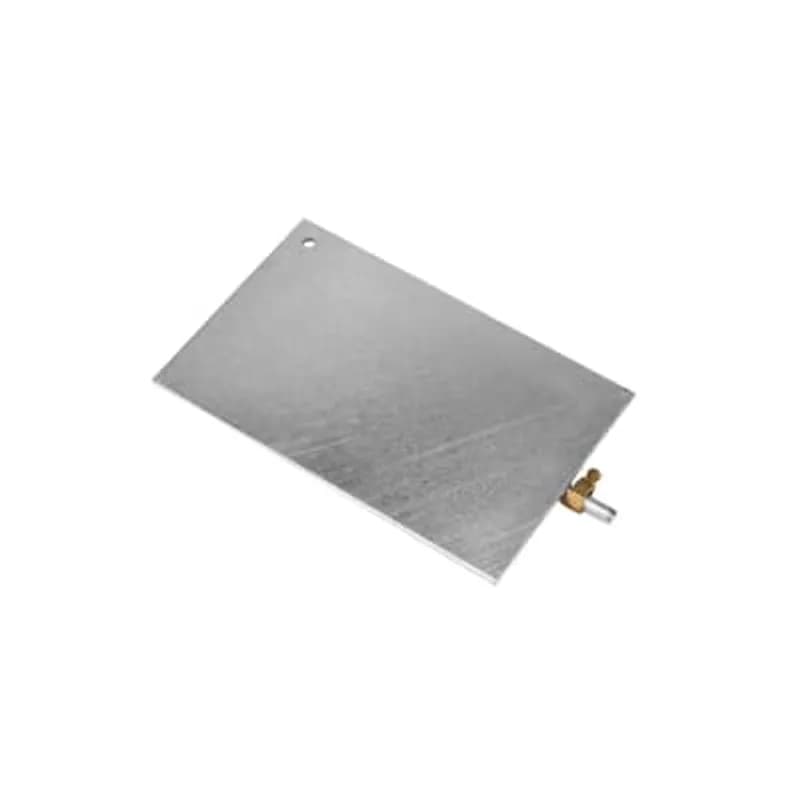 ABB - Installation Products 1016BTB - Galvanized Steel Ground Plate with 5/8 Inch Stud for Wire Range 8 Sol–3/0 Str, Includes JAB34C Connector