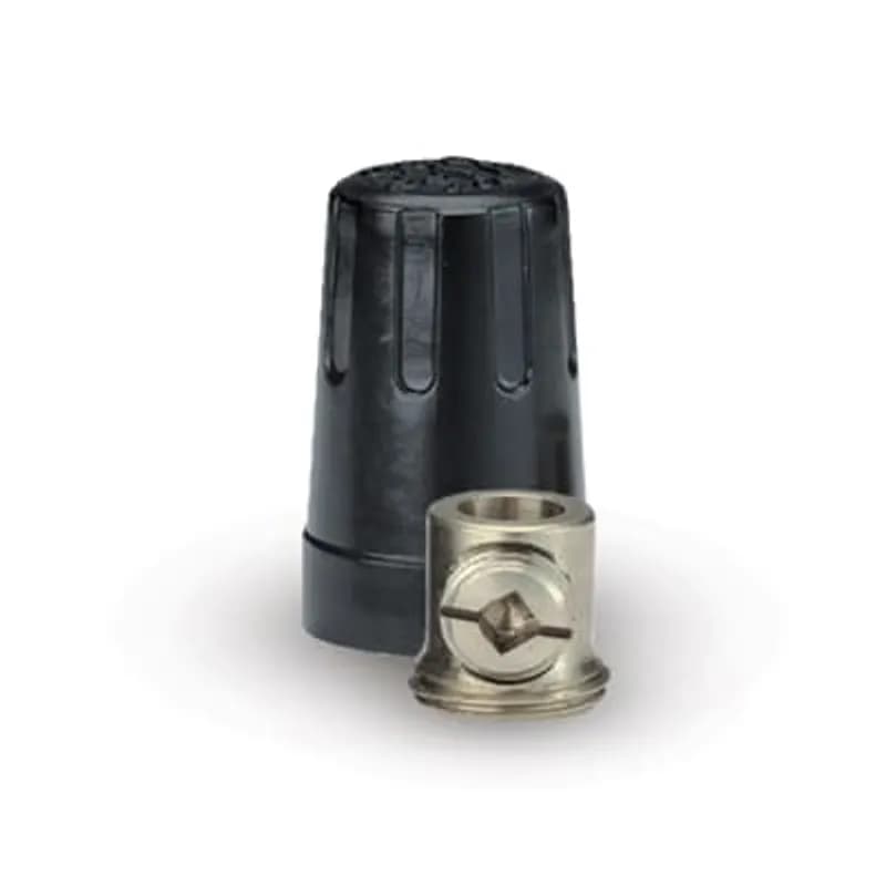 ABB - Installation Products 1SHP - Small Set Screw, Phenolic Material, Robertson, Wire Range #18-12 AWG, Temperature Rated 150 Degrees C, Black