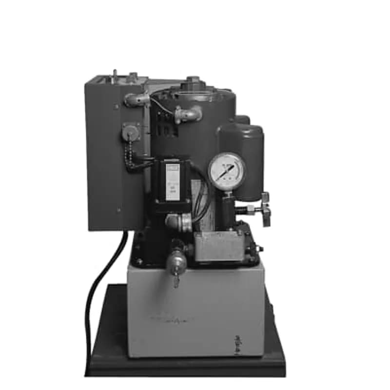 ABB - Installation Products 13810E - Electric Hydraulic Pump - Length 15 Inches, Width 10-3/4 Inches, Height 20-9/16 Inches, 10,000 psi, 1-1/2 Horsepower, 230 Volts, 50 HZ, 12 AMPS.