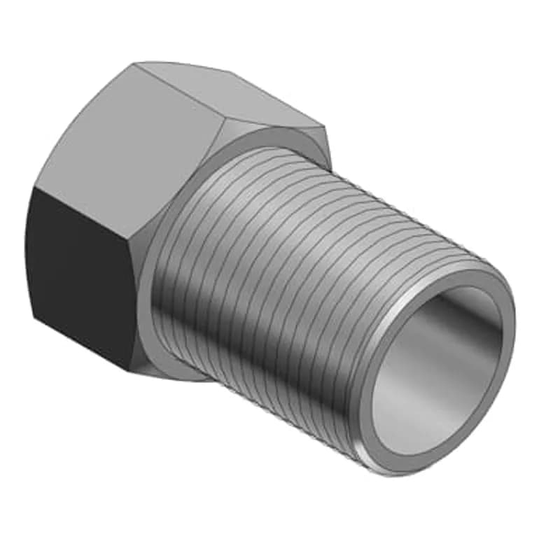 ABB - Installation Products 1442 - 1 Inch Panel Connector Extension, Malleable Iron for Use with Rigid/IMC Conduit