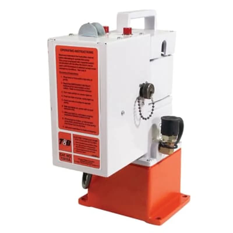ABB - Installation Products 13610A - Electric Hydraulic Pump with Shure-Stake Control, Hand or Foot Switch and Non-metallic Hose (Sold Separately) Required for Operation