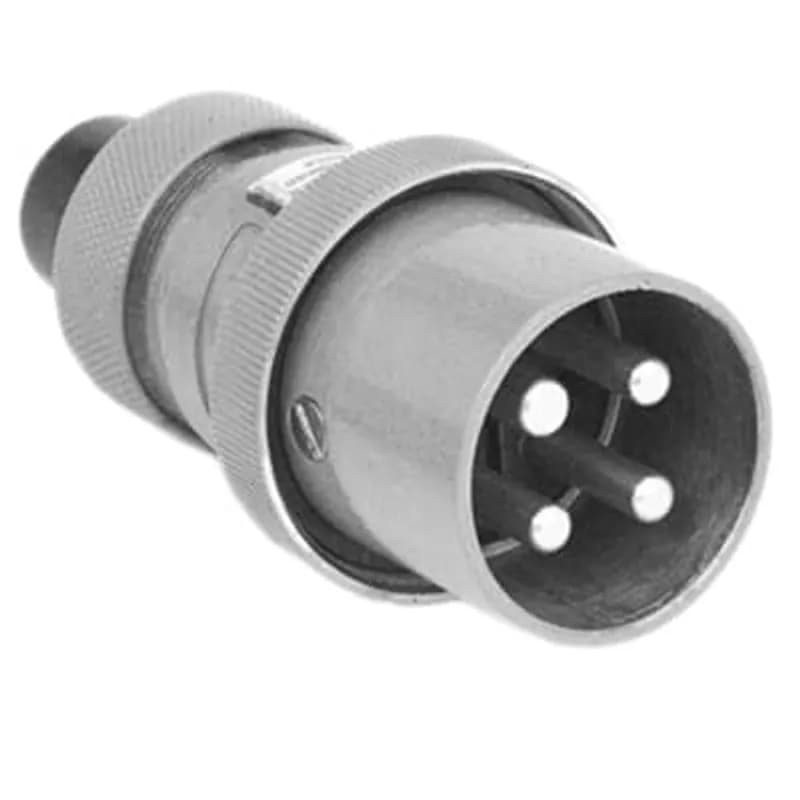 FD 20 Amp, Plug, 2 Pole 3 Wire, 250V, BRASS