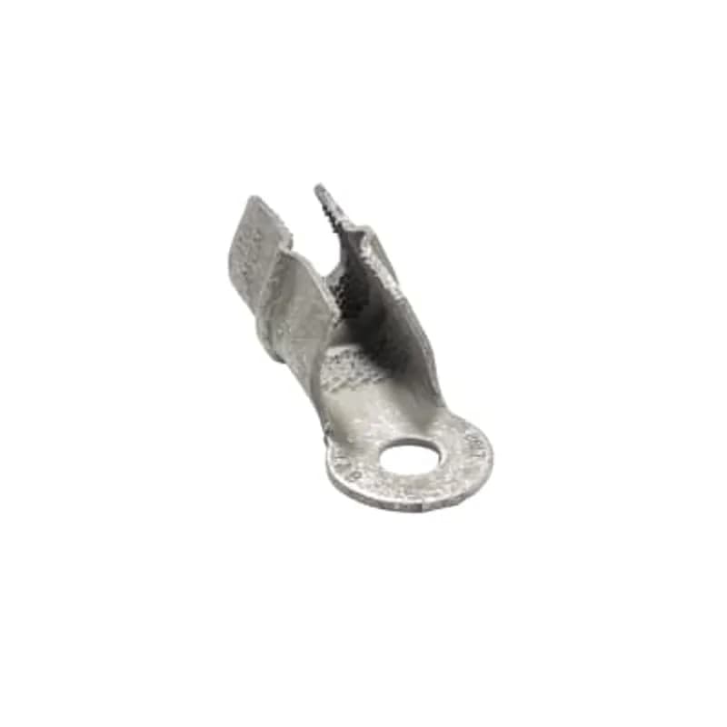 ABB - Installation Products 220018 - Insulation Piercing Magnet Wire Ring Terminal, Length 2.76 Inches, Width 1.06 Inches, Length of Teeth 1.50 Inches, Width of Teeth .88 Inches, Stud Size 1/2 Inch, Wire Range .100 AWG - .175 AWG 50,000 Circular Mil Area - 115,000 Circular Mil Area, Copper Alloy, Tin Plated